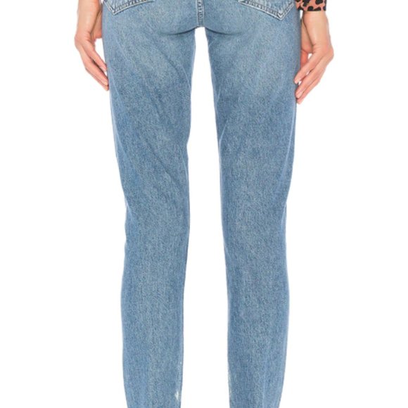 Agolde Jamie High Rise Jean in Passenger - Picture 2 of 6